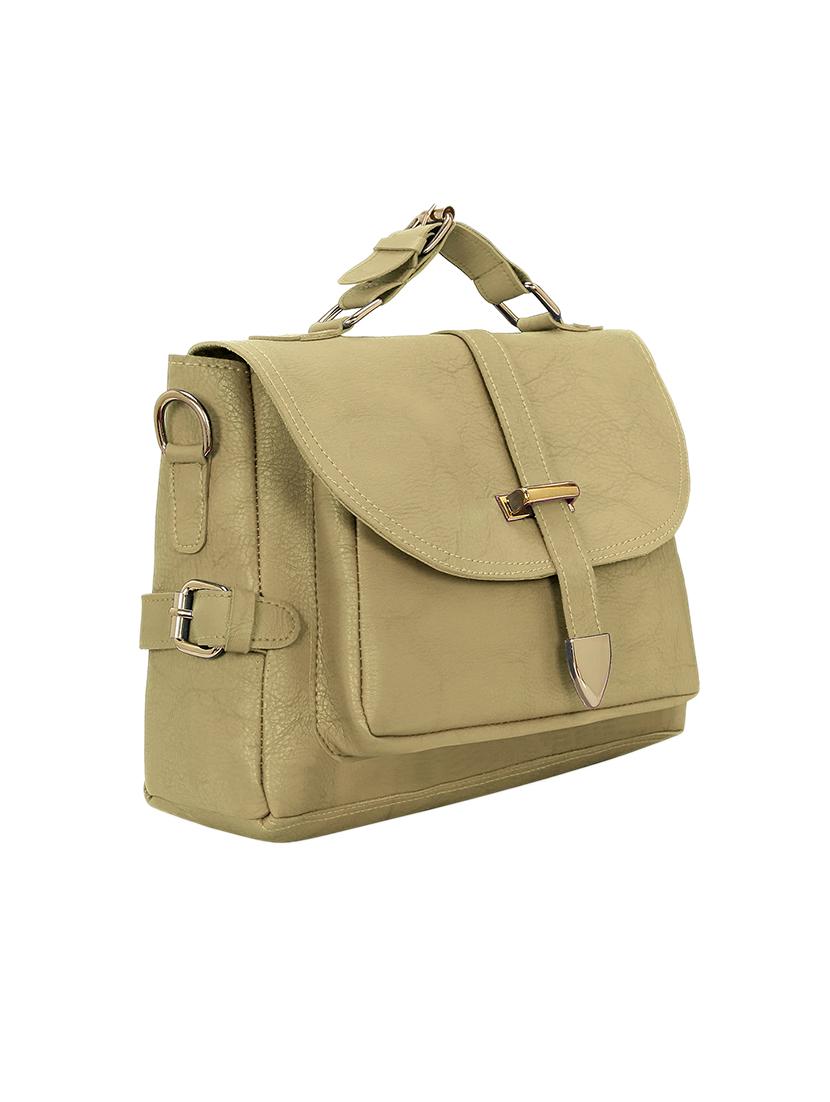 cream leatherette (pu) sling bag - 15681861 - Standard Image - 3