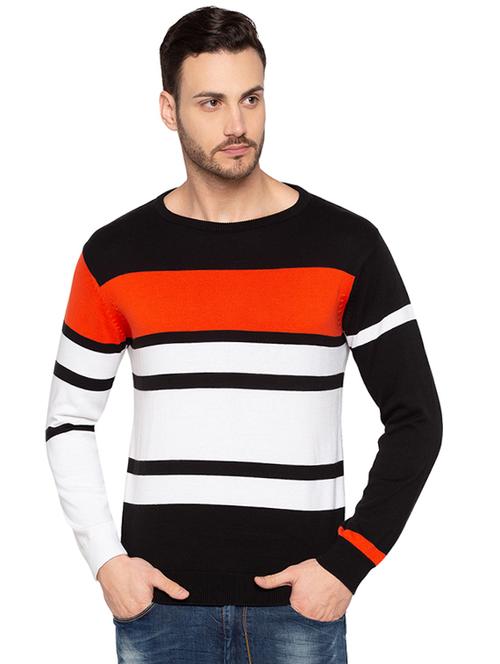 black cotton pullover - 15691516 - Standard Image - 0