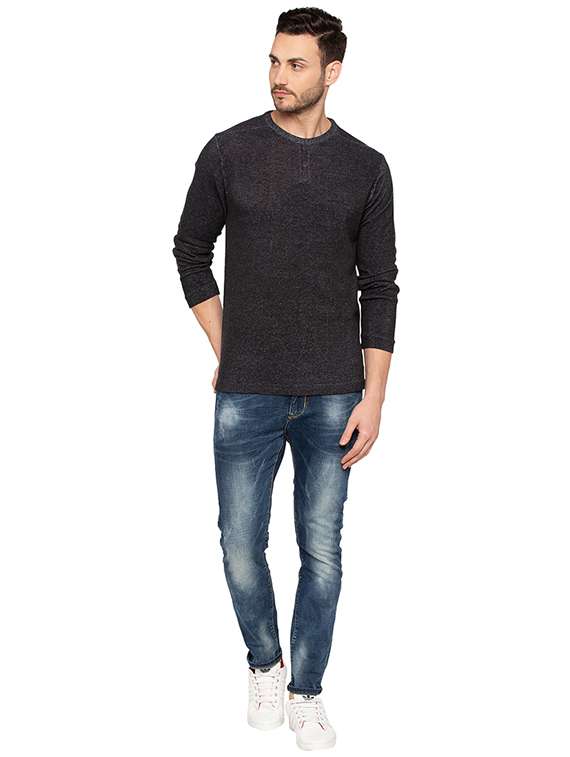 black solid pullover - 15691525 -  Standard Image - 3
