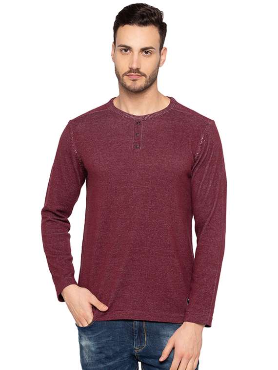 purple cotton pullover - 15691526 -  Zoom Image - 0