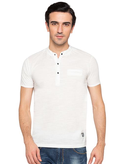 white cotton pocket t-shirt - 15691631 -  Standard Image - 0