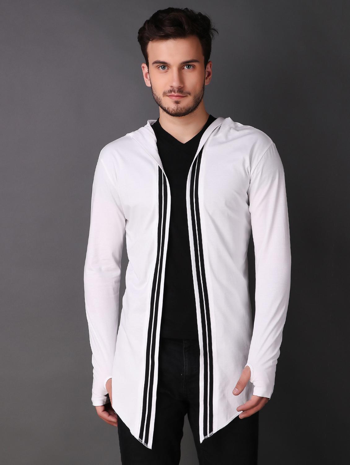 white cotton shrug - 15693212 -  Zoom Image - 0