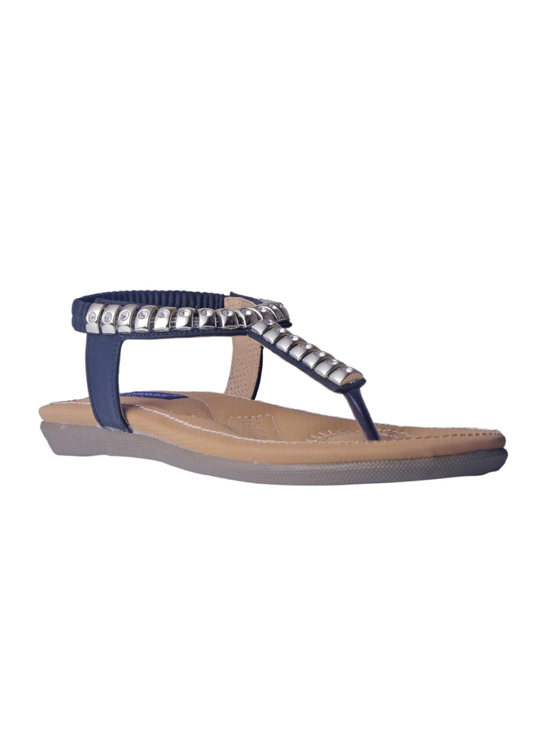 blue back strap sandals - 15695153 - Zoom Image - 0