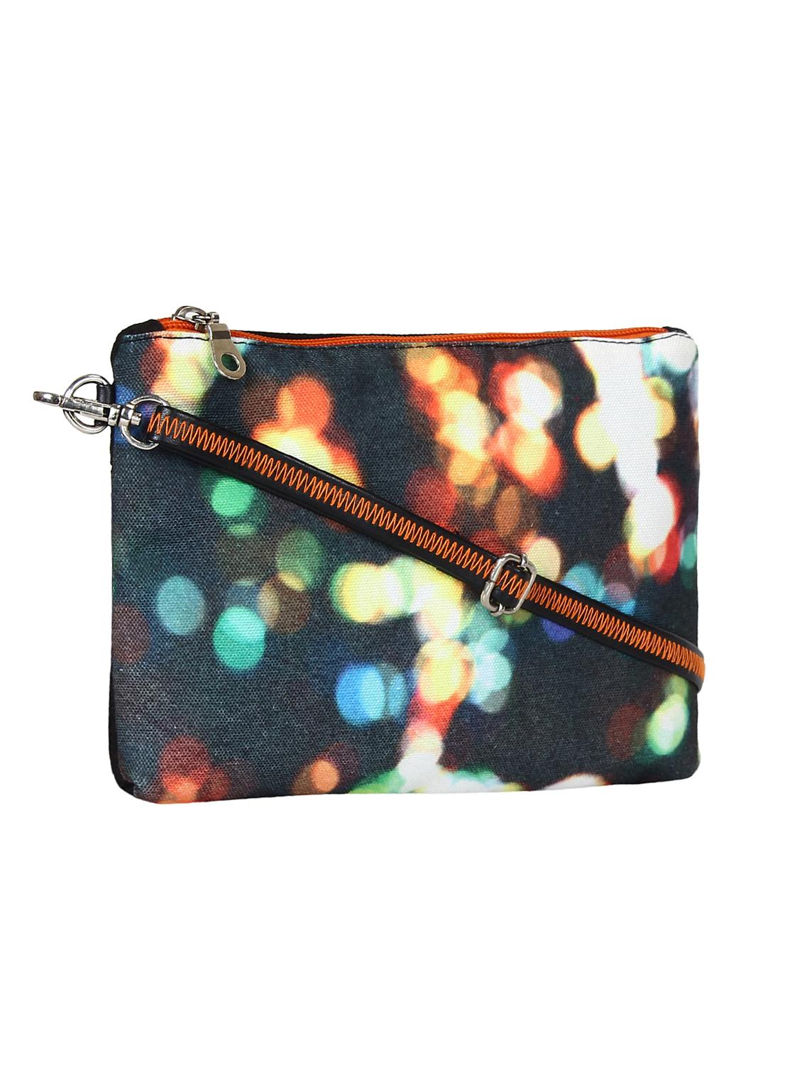 multi colored canvas sling bag - 15702924 - Standard Image - 3