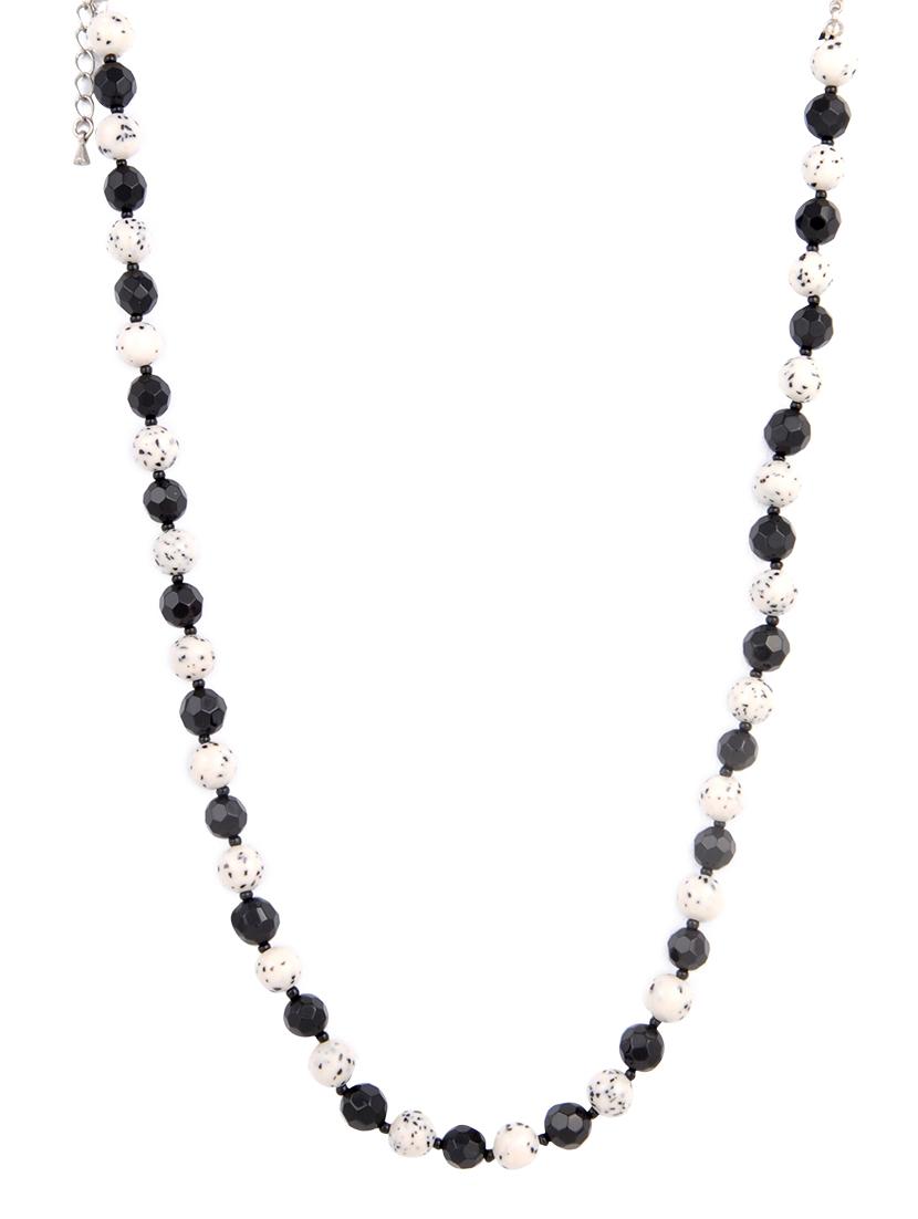 black  gemstone necklace - 15703264 -  Zoom Image - 0