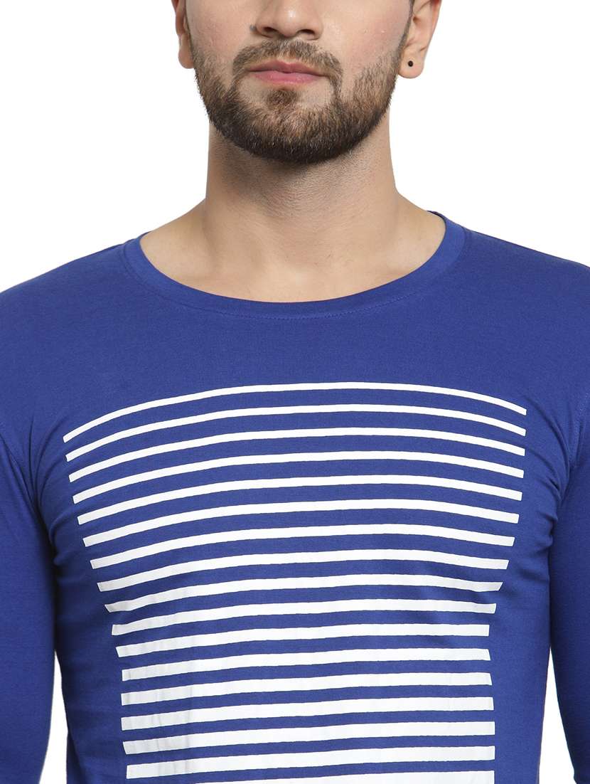 blue cotton t-shirt - 15705215 -  Standard Image - 3