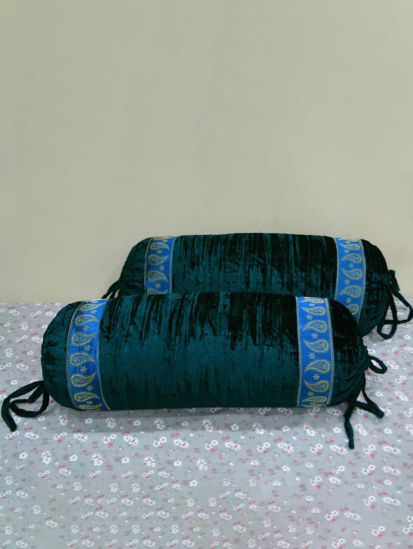 decorative velvet bolster cover (set of 2) - 15713931 - Zoom Image - 0