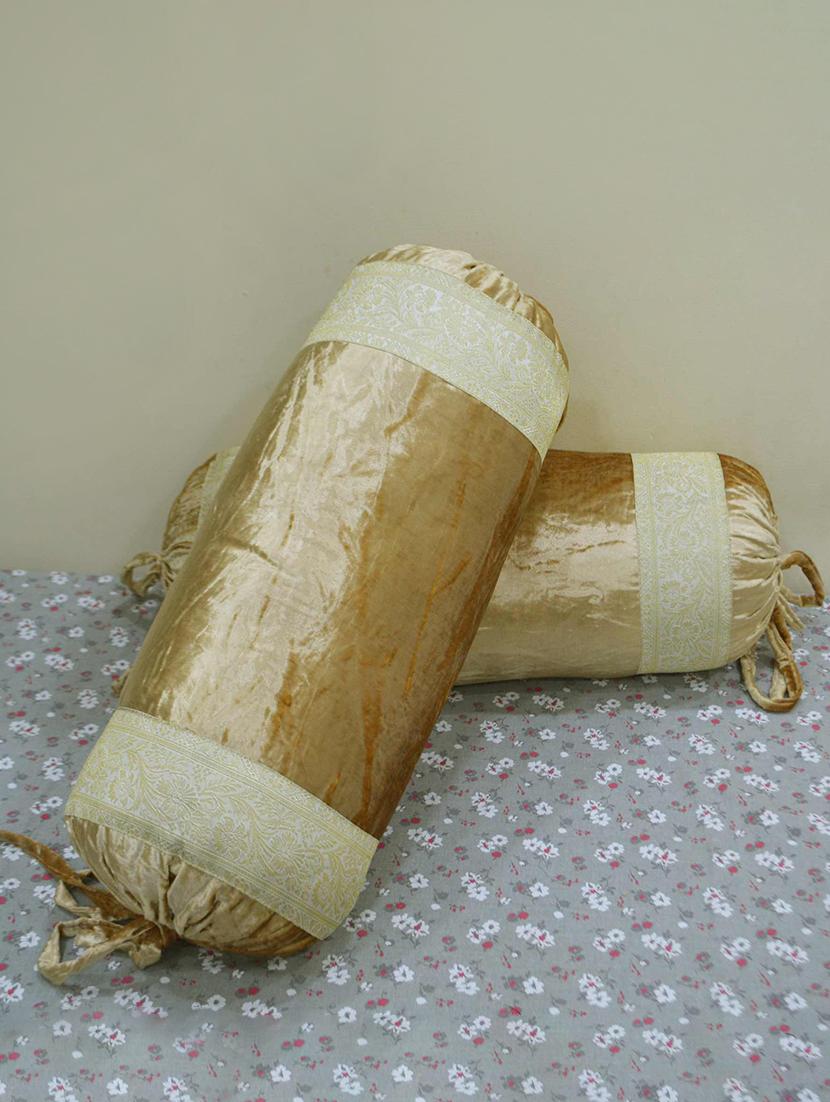 decorative velvet bolster cover (set of 2) - 15713932 -  Zoom Image - 0