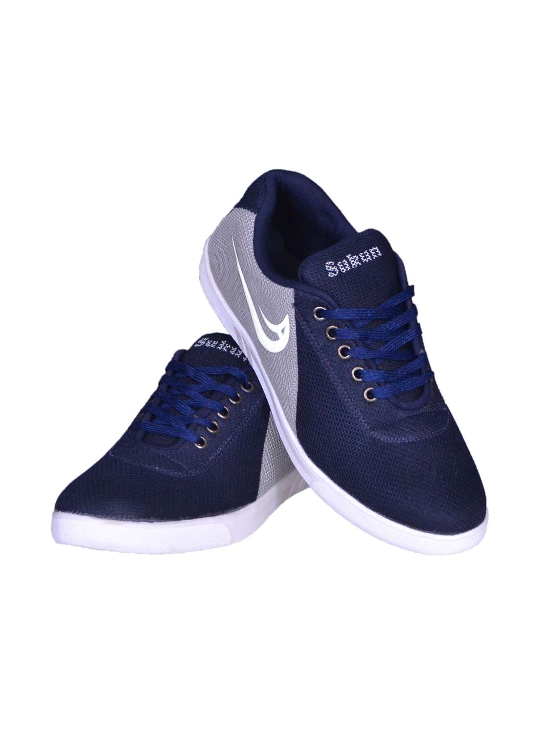 blue mesh lace up sneakers - 15724039 -  Zoom Image - 0
