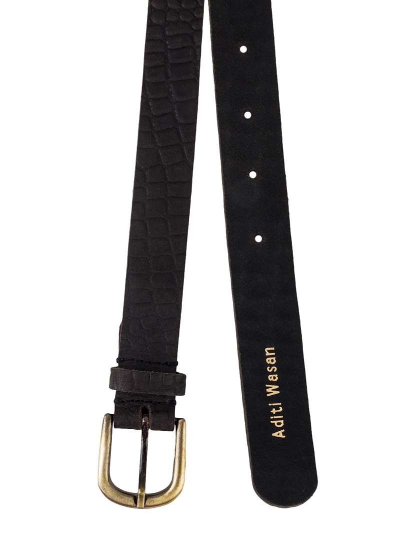 brown leather belt - 15725762 - Standard Image - 3