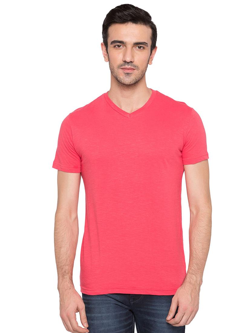 pink cotton t-shirt - 15735281 - Zoom Image - 0