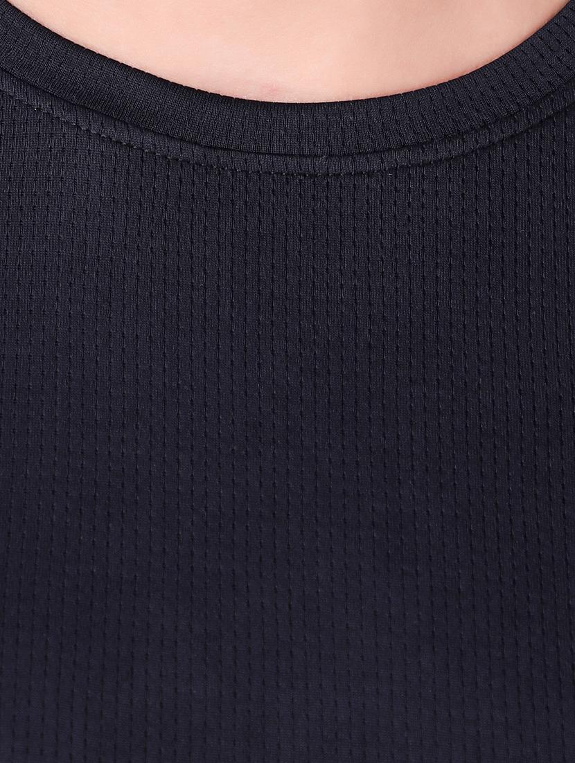 black polyester t-shirt - 15735821 - Standard Image - 3
