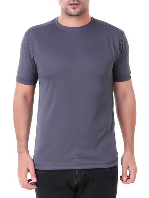 grey polyester t-shirt - 15735822 - Standard Image - 0