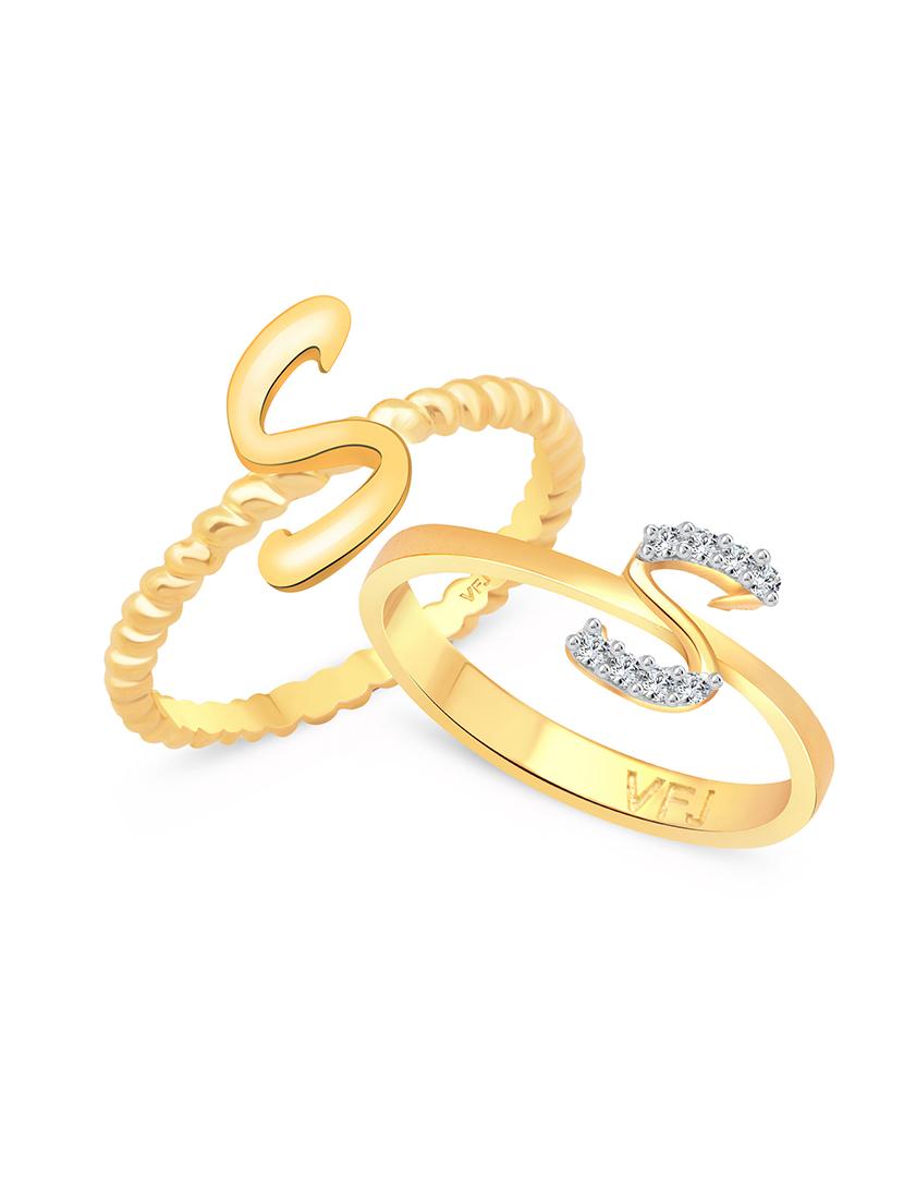 SPE Gold - Single Stone Gold Ring Design for Female - Poonamallee