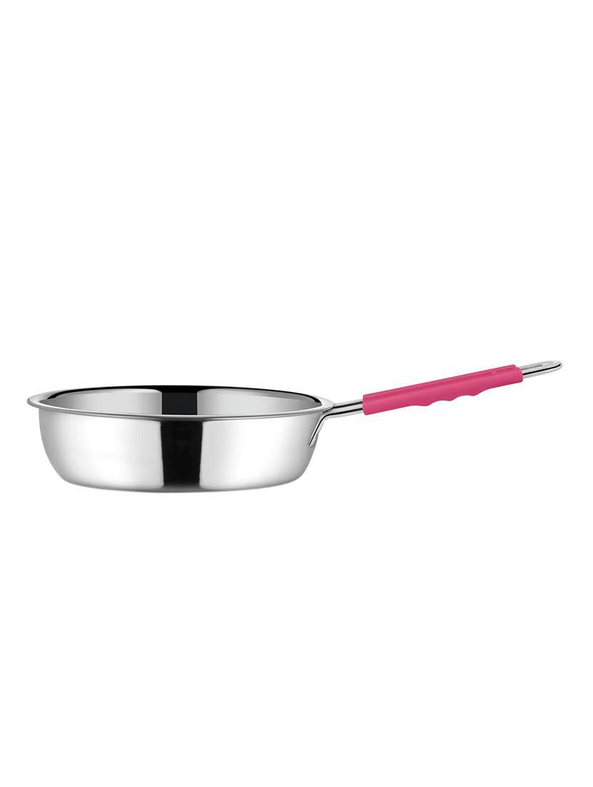 hearty frying pan round 1500 ml pink