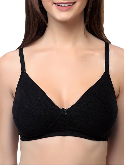 bow patch t-shirt bra - 15745771 -  Standard Image - 0