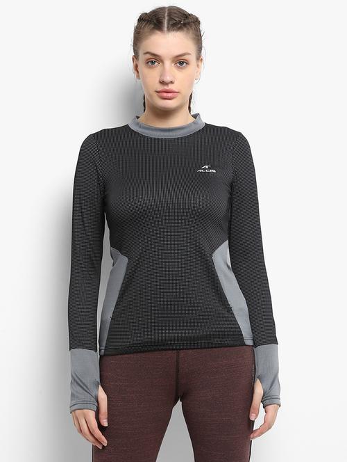 thumb hole sleeved sports sweatshirt - 15746322 - Standard Image - 0