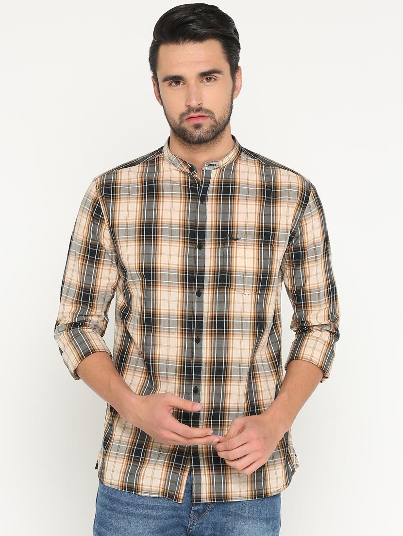 mens checks casual shirt - 15747325 - Zoom Image - 0