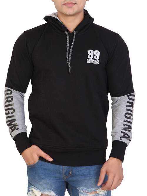 mens placement print sweatshirt - 15747560 -  Standard Image - 0