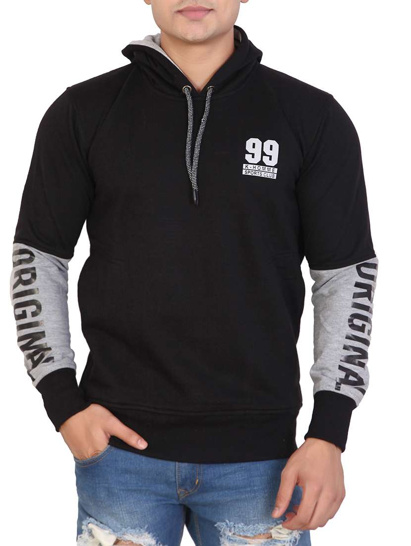 mens placement print sweatshirt - 15747560 -  Zoom Image - 0