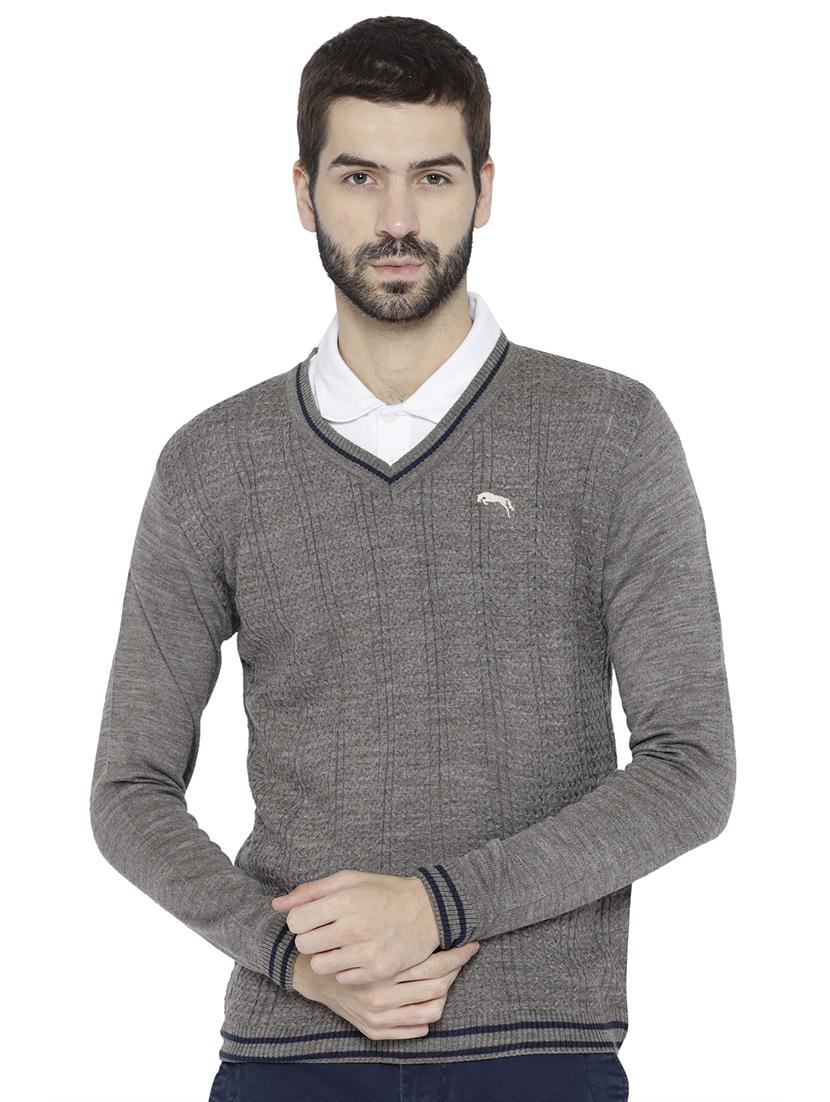 grey acrylic pullover - 15747887 - Zoom Image - 0