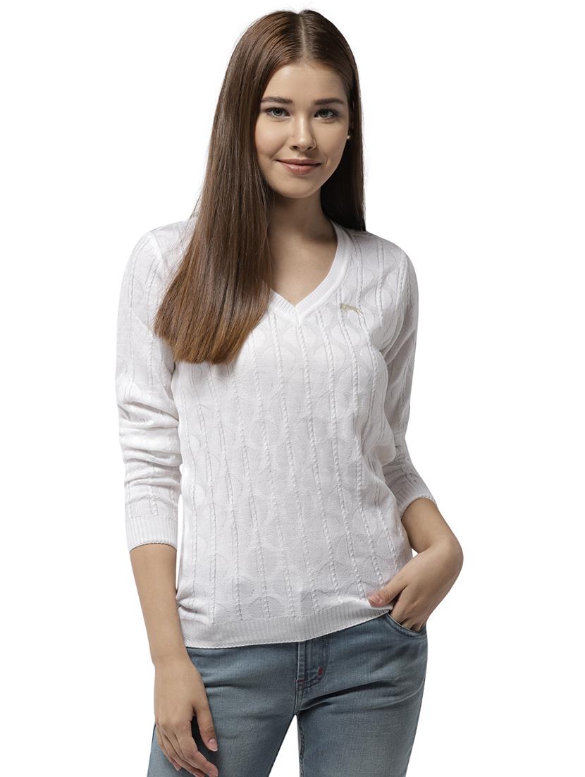 ribbed edge acrylic pullover - 15748091 -  Zoom Image - 0