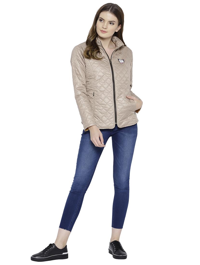 zip-up quilted & padded jacket - 15748100 - Standard Image - 3