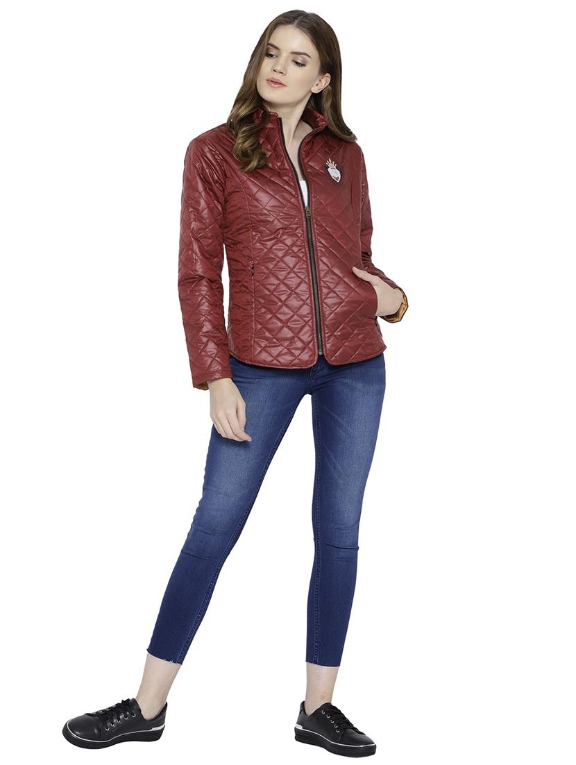 zip-up quilted & padded jacket - 15748102 - Standard Image - 3