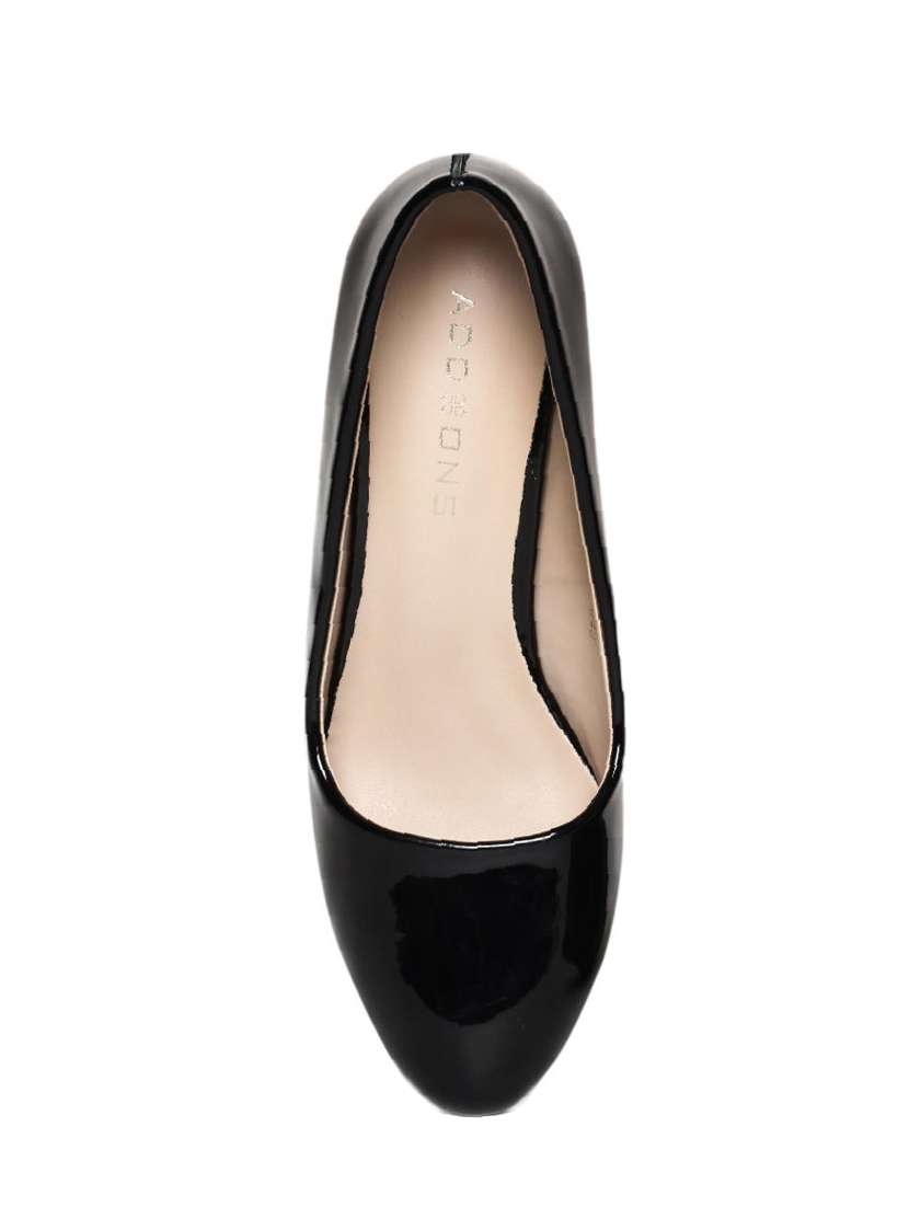 black slip on pumps - 15748314 -  Standard Image - 3