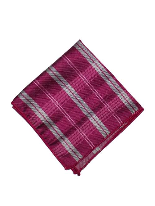 pink polyester pocketsquare - 15751915 -  Standard Image - 0