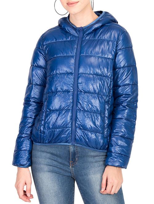 hooded quilted & padded jacket - 15751975 - Standard Image - 0