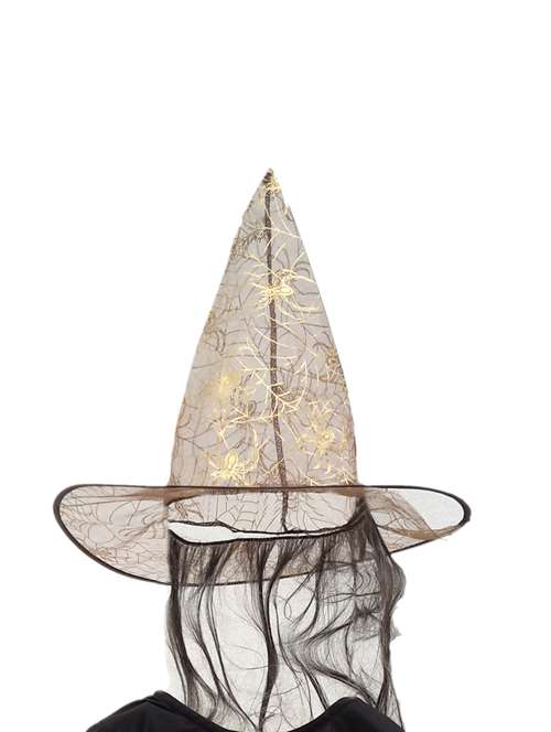 black polyester witch hat - 15755553 -  Standard Image - 0