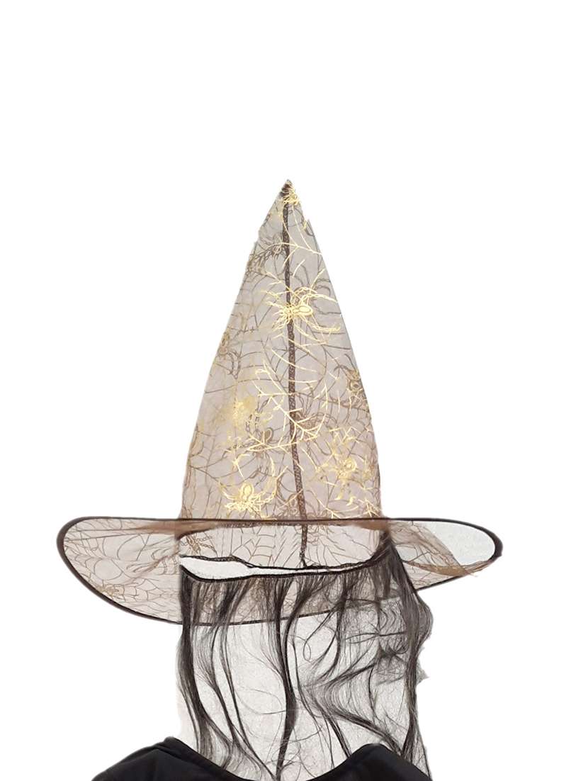 black polyester witch hat - 15755553 -  Zoom Image - 0