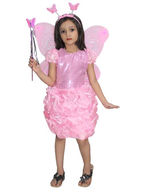 pink polyester costume - 15755607 -  Standard Image - 0