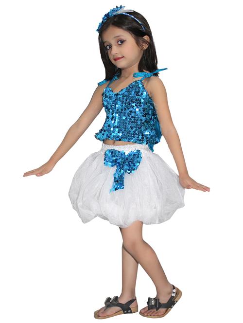 blue polyester costume - 15755608 - Standard Image - 0