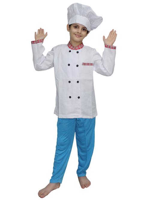 white polyester chef costume - 15756094 - Standard Image - 0
