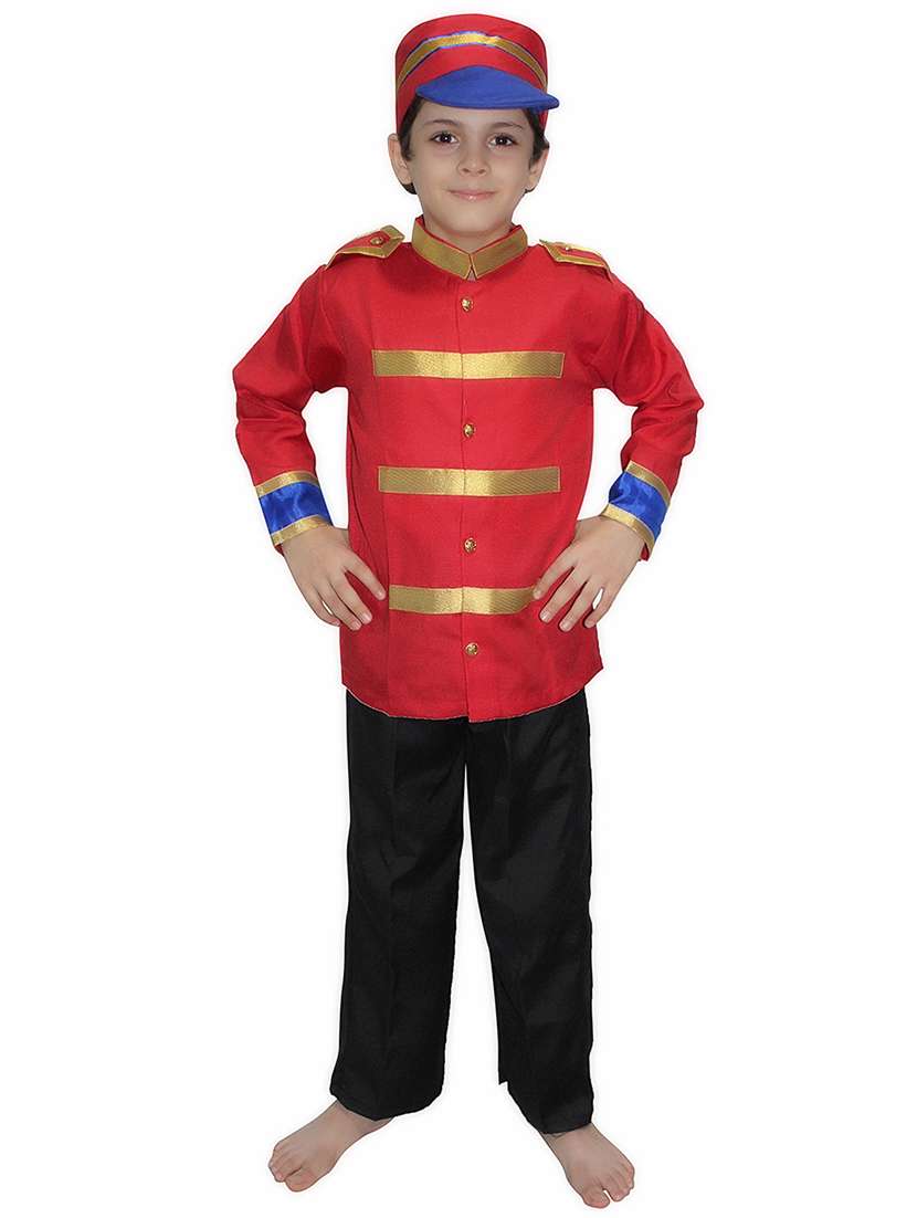red polyester costume - 15756118 - Zoom Image - 0