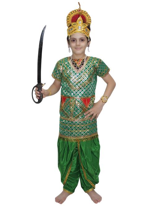 green polyester costume - 15756137 -  Standard Image - 0