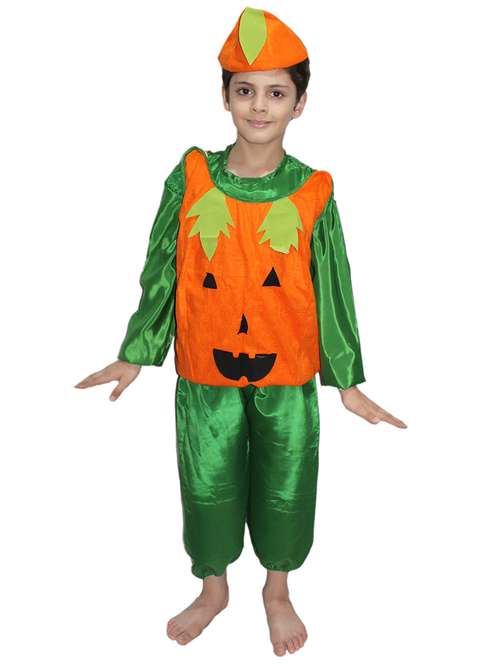 orange polyester pumpkin costume - 15756146 - Standard Image - 0