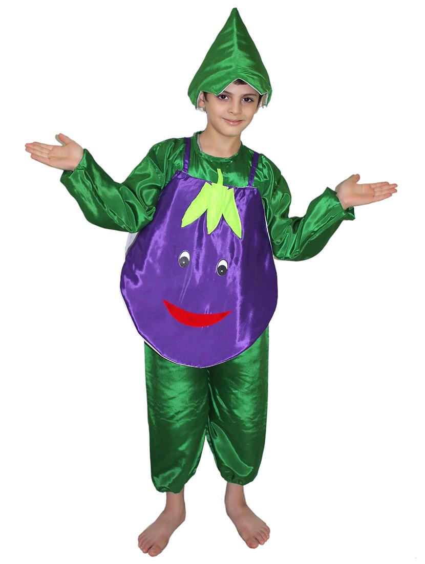 purple polyester brinjal costume - 15756157 - Zoom Image - 0