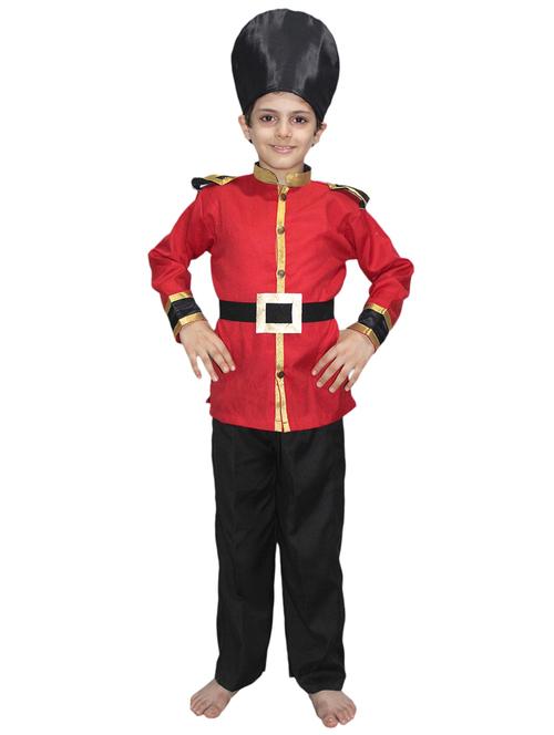 red polyester costume - 15756163 -  Standard Image - 0