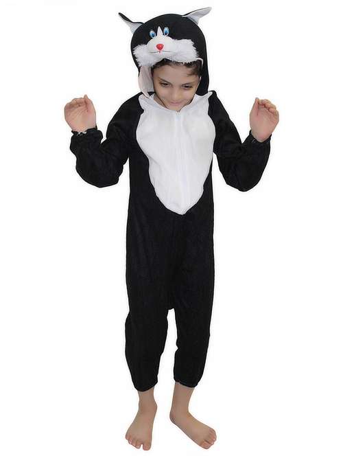 black polyester cat costume - 15756170 -  Standard Image - 0