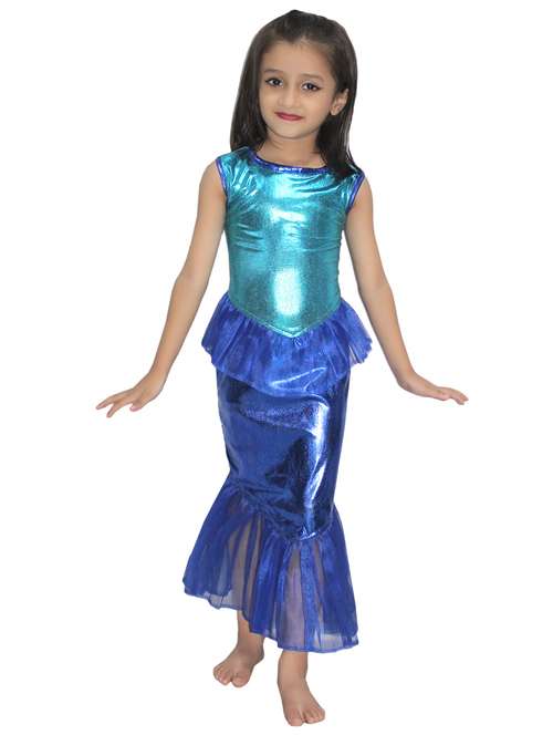 blue polyester mermaid costume - 15758711 - Standard Image - 0