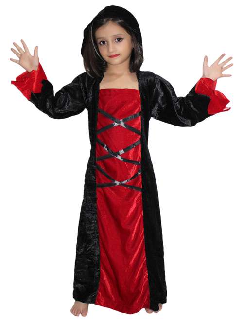 red polyester costume - 15758725 -  Standard Image - 0