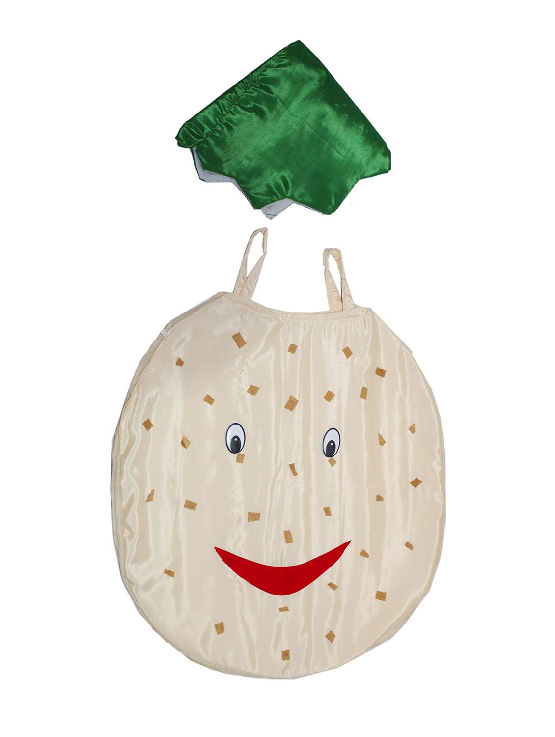 beige polyester potato costume