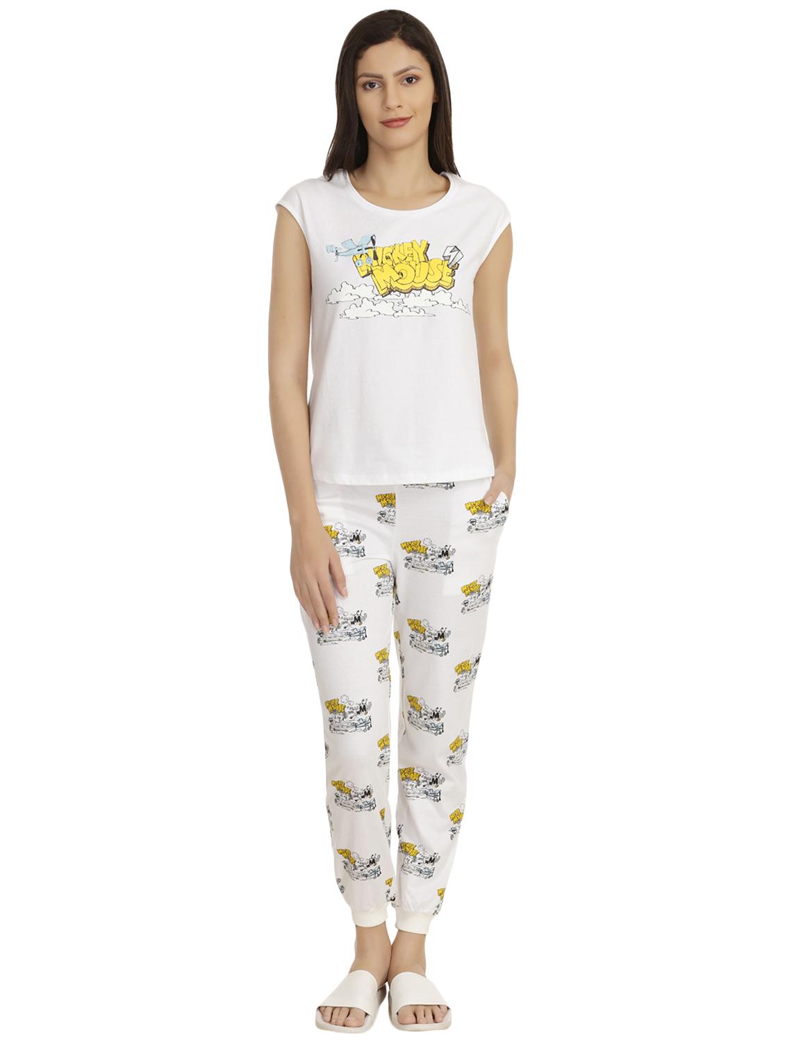 quirky print nightwear pajama set - 15760300 - Zoom Image - 0