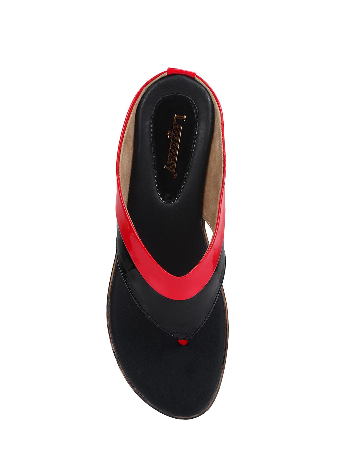 red toe separator sandals - 15771342 - Standard Image - 3