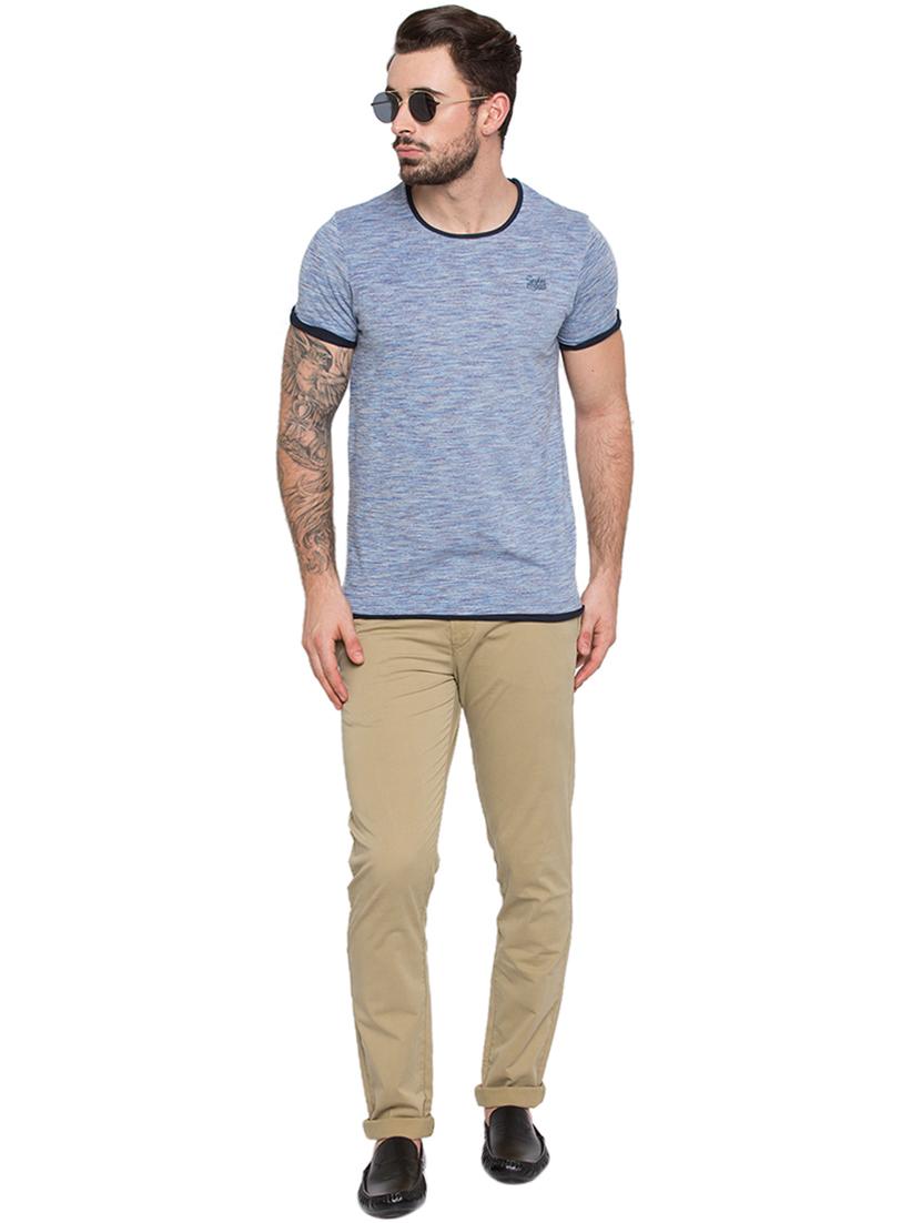 beige cotton chinos - 15772369 - Standard Image - 3