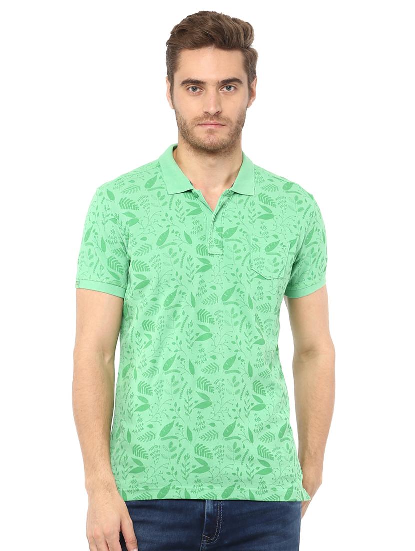 green all over print t-shirt - 15772674 - Zoom Image - 0