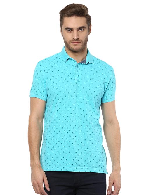 blue all over print t-shirt - 15772677 -  Standard Image - 0